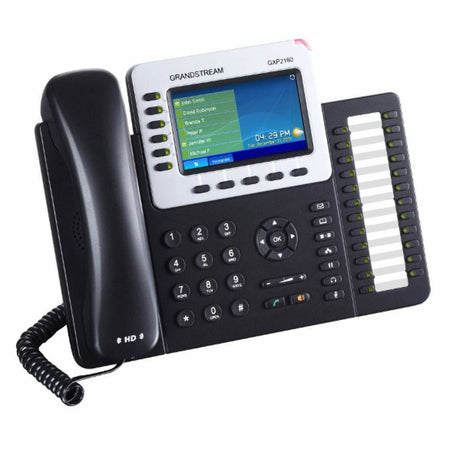 Grandstream Phones - Grandstream Grandstream GXP2160 IP Phone - Wired/Wireless - Bluetooth - Desktop, Wall Mountable