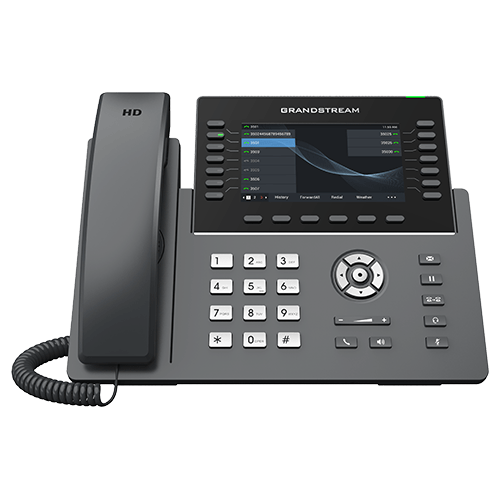 Grandstream Grandstream Grandstream Professional Carrier-Grade 14 Line PoE and WiFi IP Phone - GRANDSTREAM-GRP2634 New