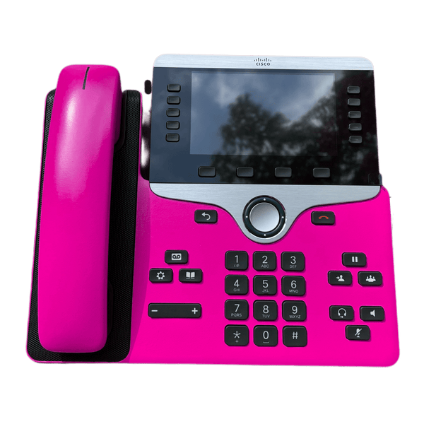 Custom Colors Custom Colors Hot Pink custom color for Cisco 7821/7841/8811/8841/8851/8861  - Hot Pink - Refurbished