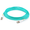 Triton Datacom Electrical Wires & Cable LC to LC 5M Aqua 10-GiG Multimode Duplex Fiber Cable 50/125 OM3 - GMD5LCLC2-05 New