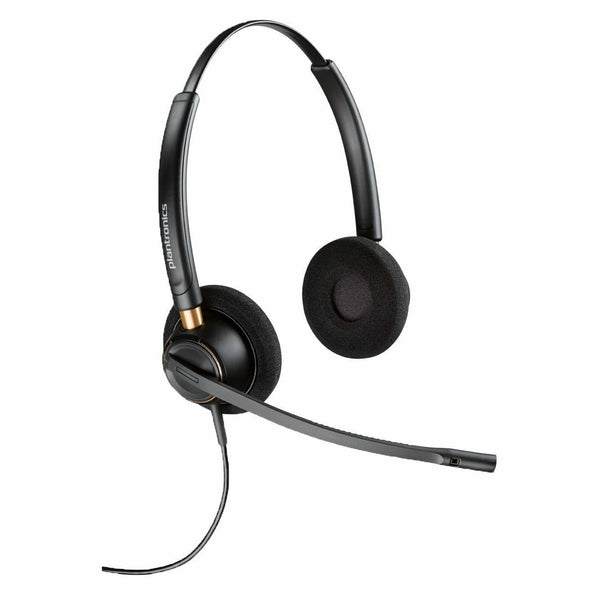 Plantronics Plantronics Plantronics 89434-01 EncorePro HW520 Binaural Noise-Canceling Wired Headset - New