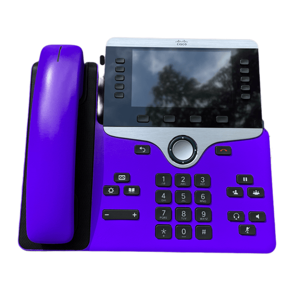 Custom Colors Custom Colors Purple custom color for Cisco 7821/7841/8811/8841/8851/8861 - Purple - Refurbished