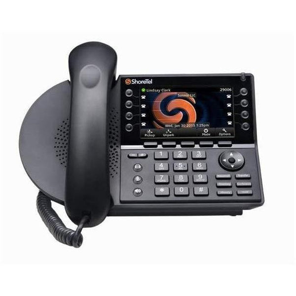 Shoretel Phones - Shoretel ShoreTel IP 485G (10436) Gigabit Color Display Phone
